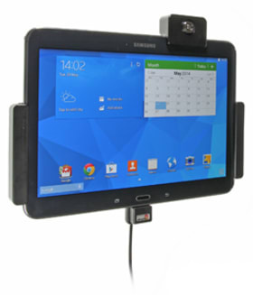 Holder with key-lock for Samsung Galaxy Tab 4 10.1 SM-T535