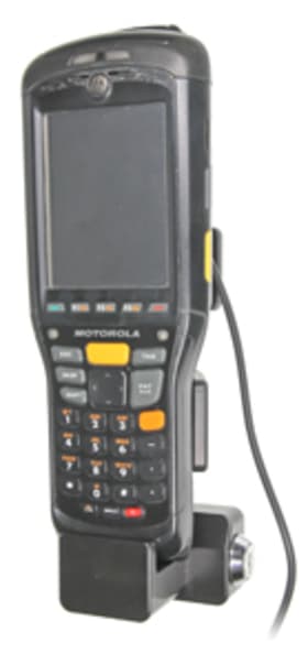 Holder with key-lock for Zebra MC9500