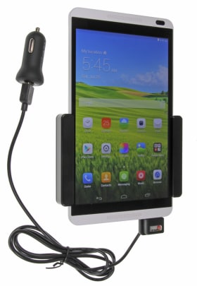 Active holder with USB-cable and cig-plug adapter for Huawei MediaPad M1 8.0