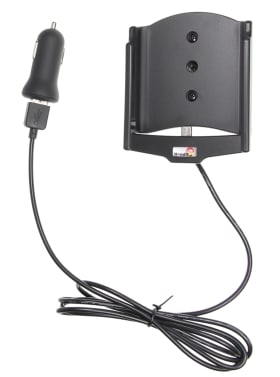 Active holder with USB-cable and cig-plug adapter for Motorola Droid Turbo