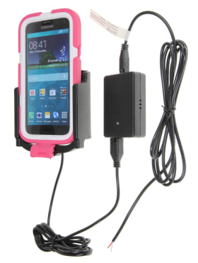 Active holder for fixed installation for Samsung Galaxy S5