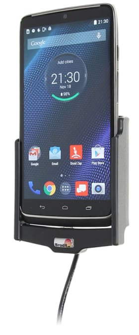Active holder for fixed installation for Motorola Droid Turbo