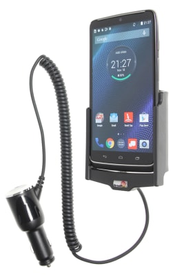 Active holder with cig-plug for Motorola Droid Turbo