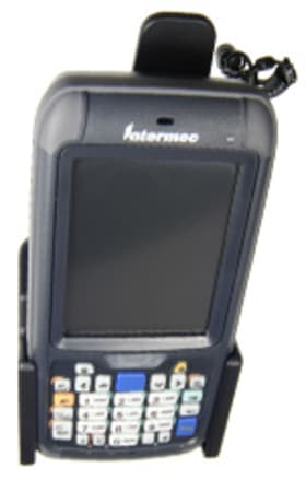Passive holder with tilt swivel for Intermec CN70