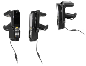 Active holder for fixed installation for Zebra MC3330R