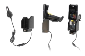Active holder with cig-plug for Zebra MC3300