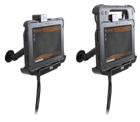 Holder with spring-lock for Zebra L10 XPAD