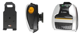 Passive holder with tilt swivel for Zebra ZQ320