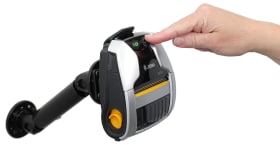 Passive holder with tilt swivel for Zebra ZQ320