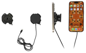 Mount with tilt swivel for Apple iPhone 15 Pro
