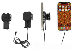 Mount with tilt swivel for Apple iPhone 16 Plus