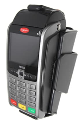 Passive holder with tilt swivel for Ingenico iWL250