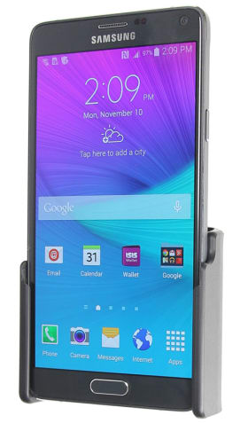 Passive holder with tilt swivel for Samsung Galaxy Note 4