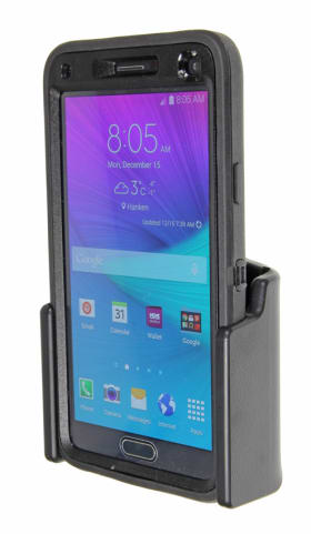 Passive holder with tilt swivel for Samsung Galaxy Note 4