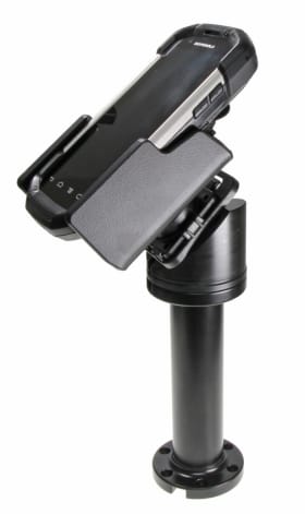 Passive holder with tilt swivel for Zebra TC70