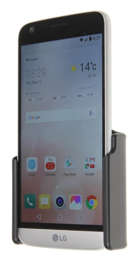 Passive holder with tilt swivel for LG G5