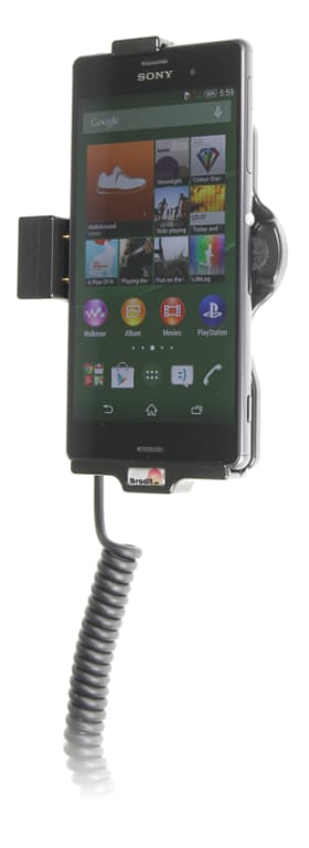 Active holder with cig-plug for Sony Xperia Z3