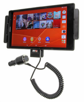 Active holder with cig-plug for Sony Xperia Z3 Tablet Compact
