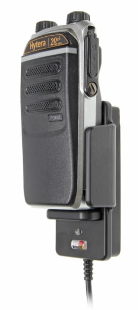 Active holder with cig-plug for Hytera PD505