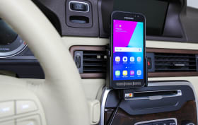 Active holder with cig-plug for Samsung Galaxy Xcover 4