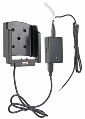 Active holder for fixed installation for Zebra TC55