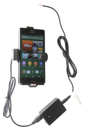 Active holder for fixed installation for Sony Xperia Z3