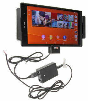 Active holder for fixed installation for Sony Xperia Z3 Tablet Compact