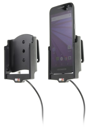 Active holder for fixed installation for Motorola Moto G (3rd Gen)