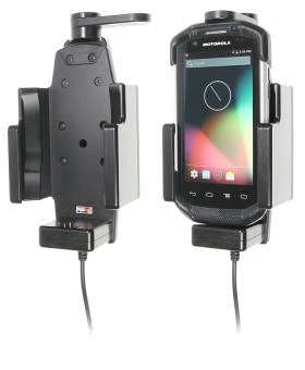Active holder for fixed installation for Zebra TC70