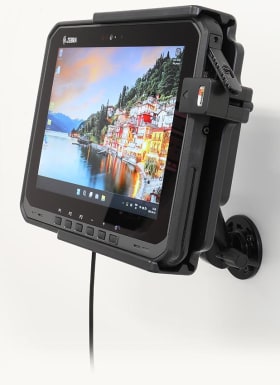 Holder with spring-lock for Zebra ET65W Windows