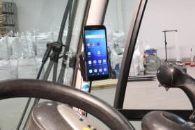 Passive holder with tilt swivel for Datalogic Memor 17