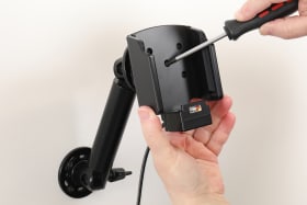 Active holder with cig-plug for Datalogic Memor 12