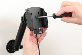 Active holder with USB-cable and cig-plug adapter for Datalogic Memor 12