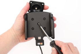 Active holder with USB-cable and cig-plug adapter for Datalogic Memor 12