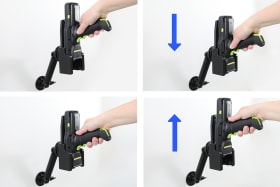 Passive holder with tilt swivel for Zebra MC3400