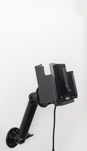Active holder for fixed installation for CipherLab RS38