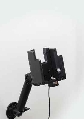 Active holder with USB-cable and cig-plug adapter for CipherLab RS38