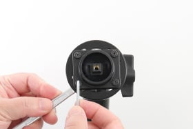 Passive holder with tilt swivel for Honeywell CK62