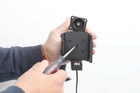Active holder for fixed installation for Newland MT93
