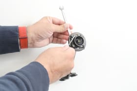 Active holder for fixed installation for Newland MT93