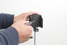 Active holder for fixed installation for Newland MT93