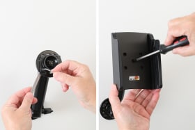 Passive holder with tilt swivel for Zebra MC9400
