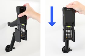 Passive holder for Zebra MC3400