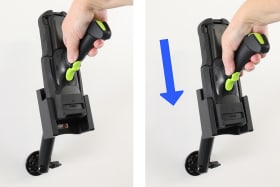 Passive holder for Zebra MC3400