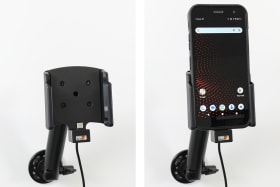 Active holder with USB-cable and cig-plug adapter for Honeywell CT32