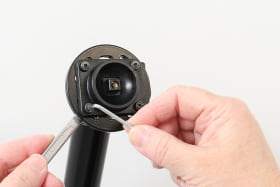 Active holder for fixed installation for Honeywell CT32