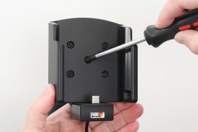 Active holder with USB-cable and cig-plug adapter for Honeywell CT70