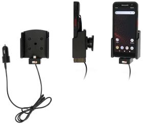 Active holder with USB-cable and cig-plug adapter for Honeywell CT70