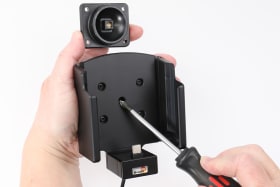 Active holder with USB-cable and cig-plug adapter for Honeywell CT70