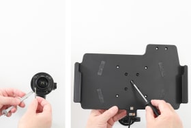 Active holder with USB-cable and cig-plug adapter for Point Mobile TR54